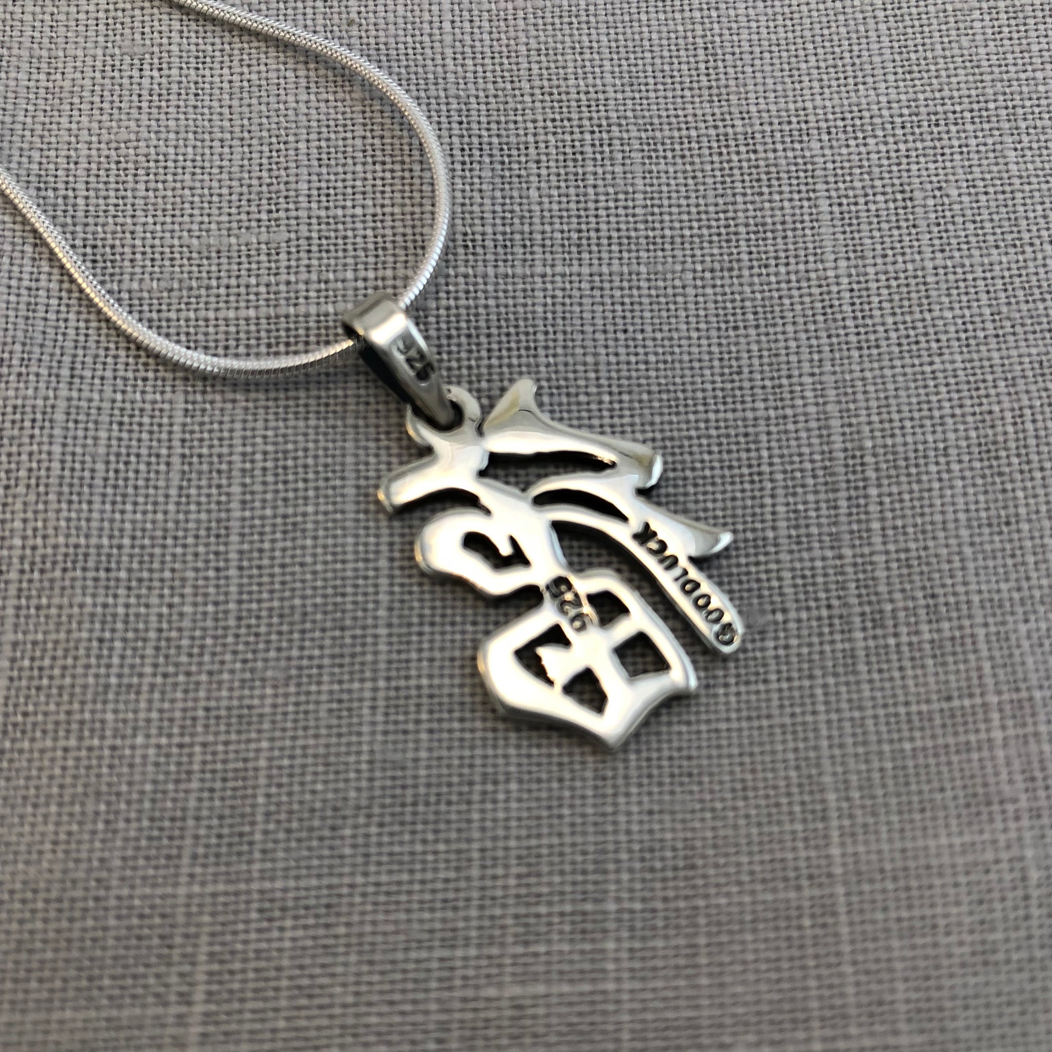 Shou Chinese symbol for longevity necklace,prosperity and longevity  happiness | eBay